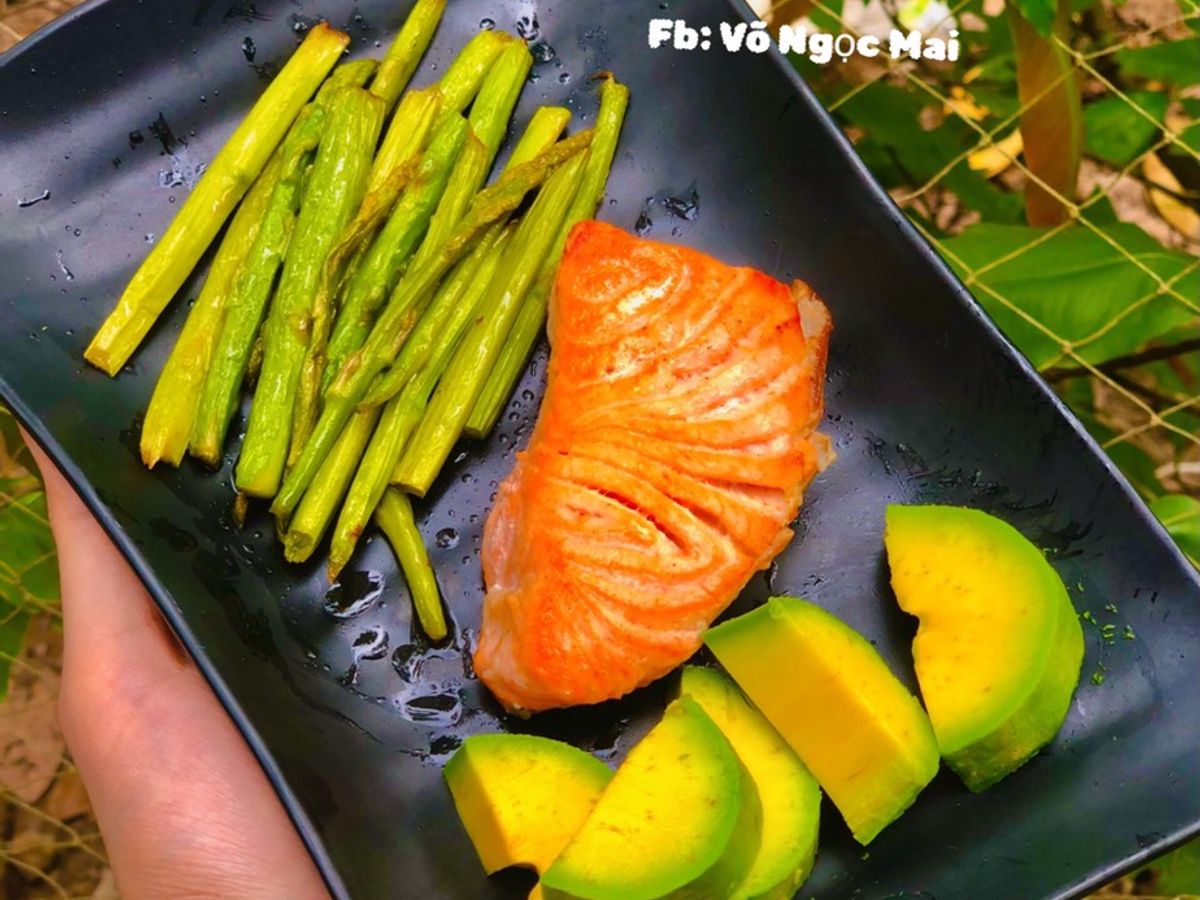Bữa ăn Healthy cùng Cá Hồi Áp Chảo