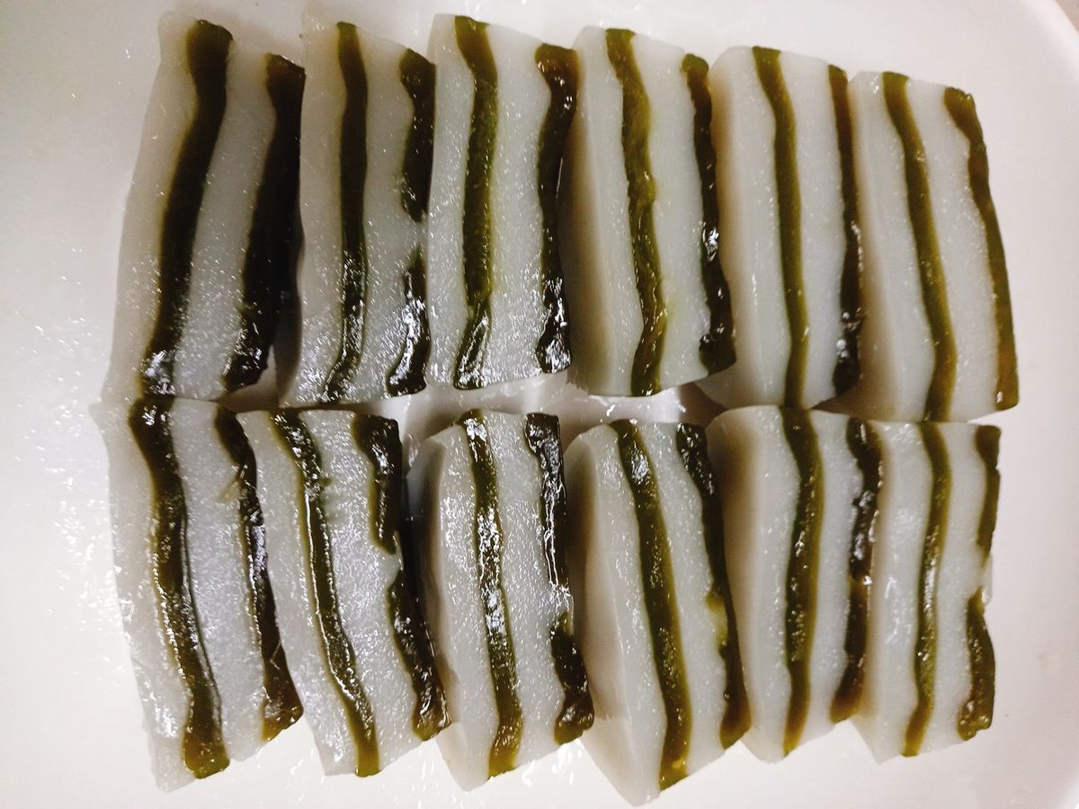 Bánh da lợn nước cốt dừa