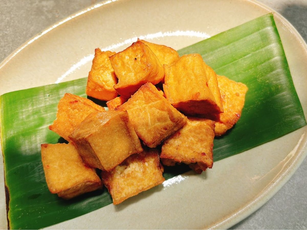 Đậu hũ chiên cay