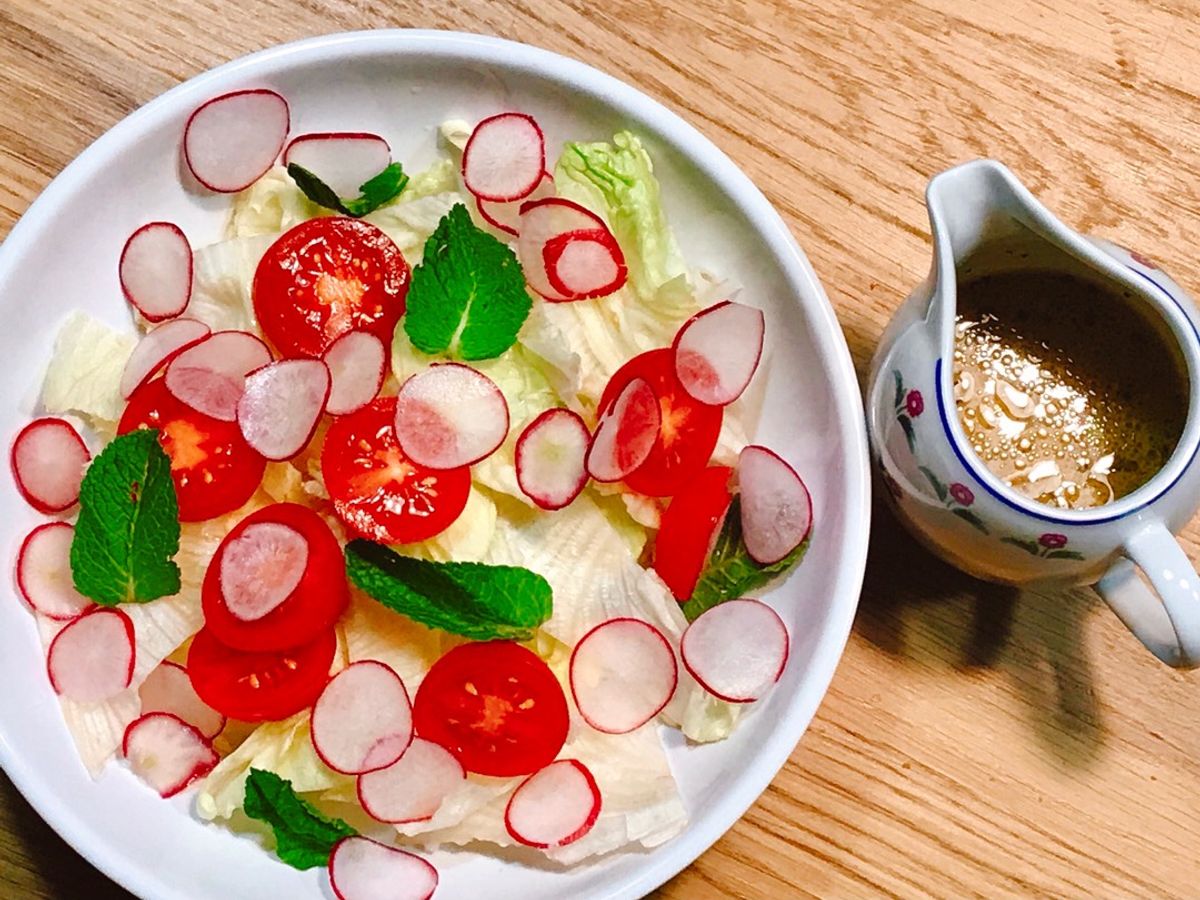🌱 Salad Dầu Dấm Chay Rau Củ Thập Cẩm (Vegan)