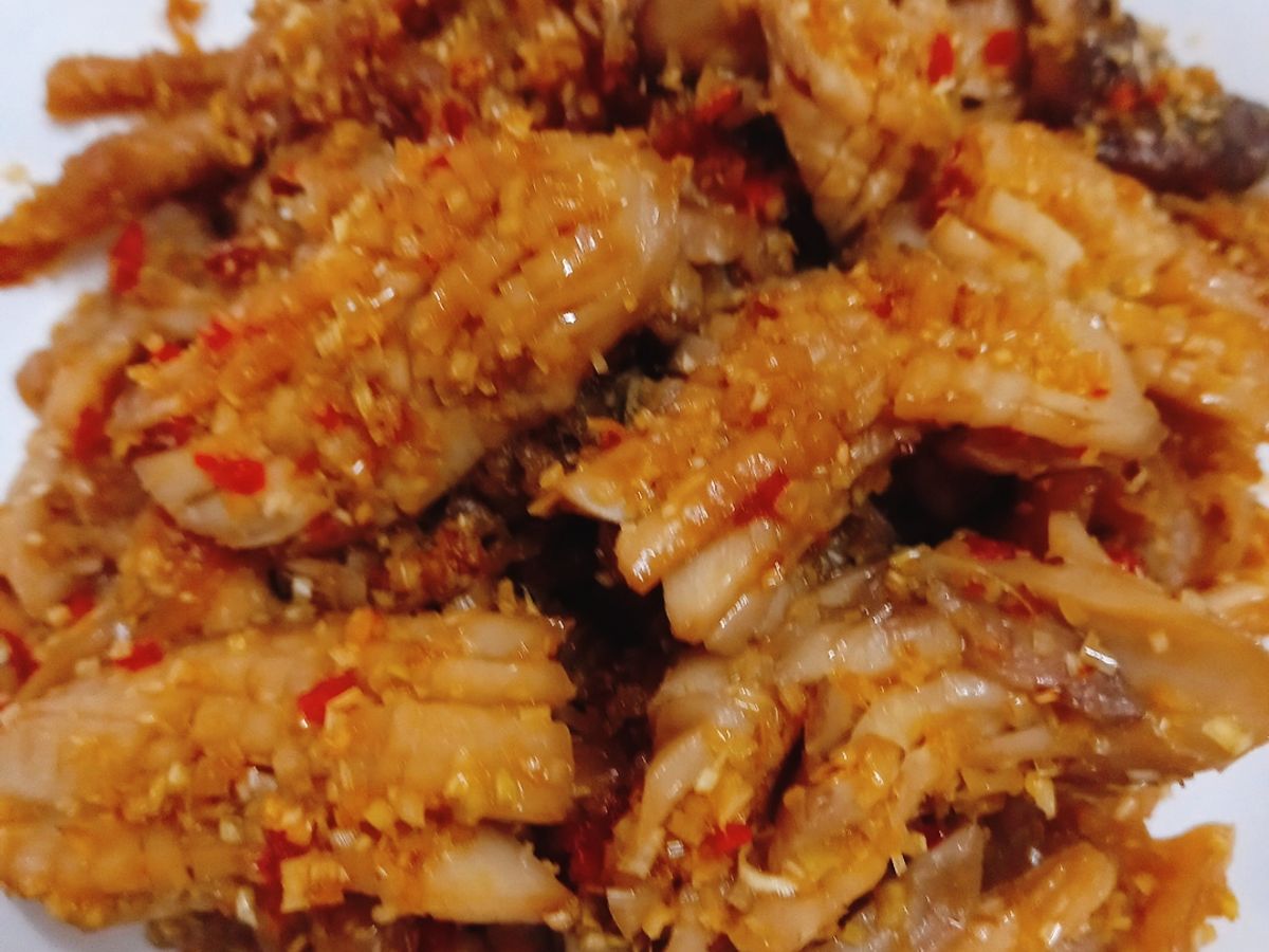 Nấm kho sả ớt