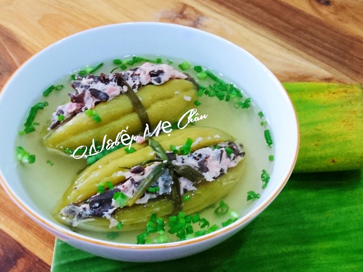 Canh Khổ qua nhồi thịt