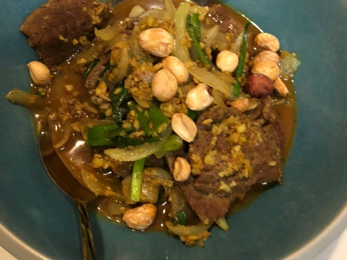 Bò xào lăn