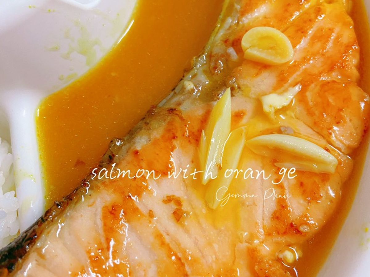 Cá hồi sốt cam