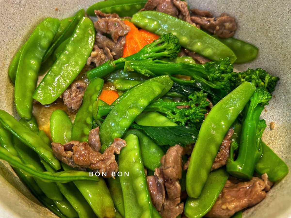 Bò Xào Đậu Hoà Lan