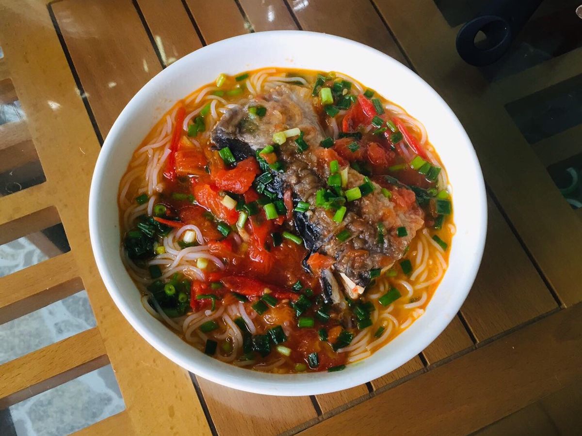 Bún cá basa