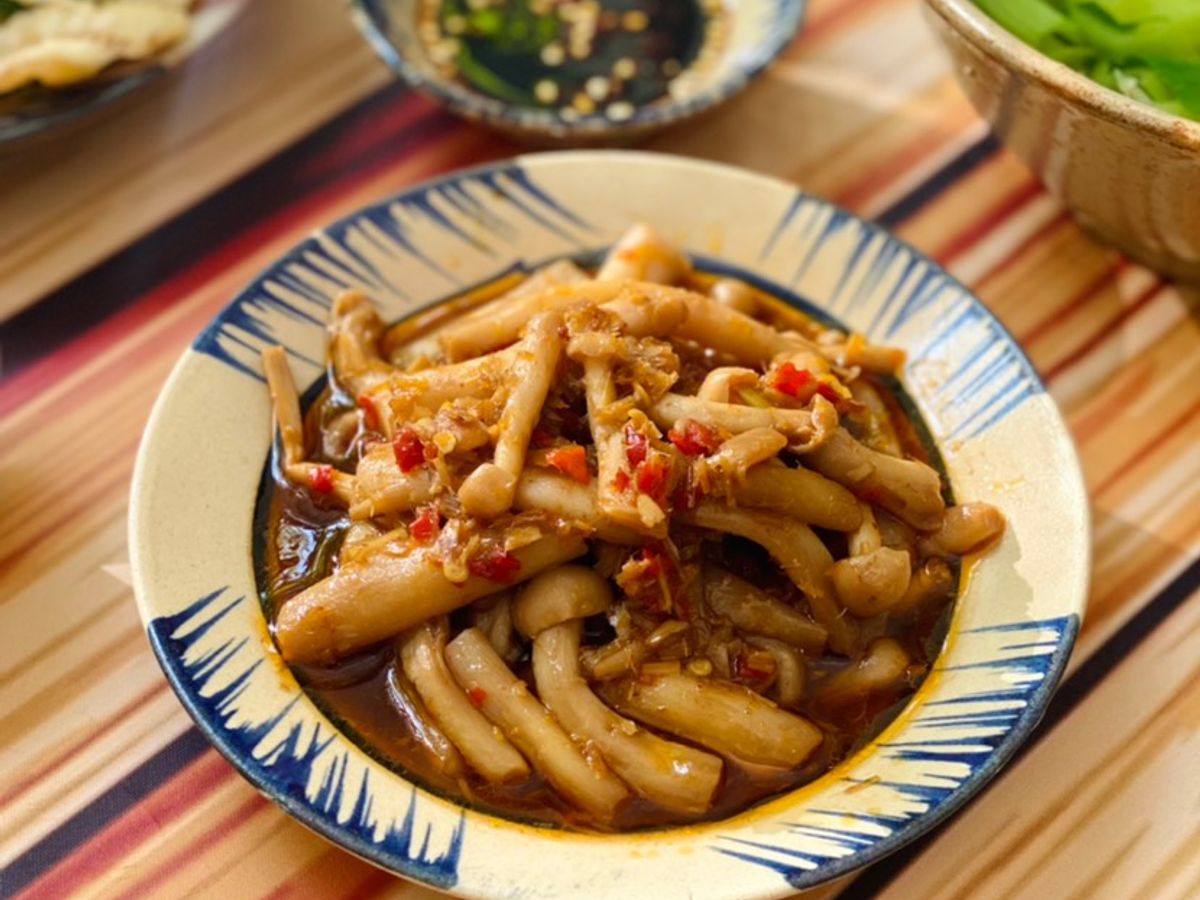 Nấm Hải Sản Kho Sa Tế