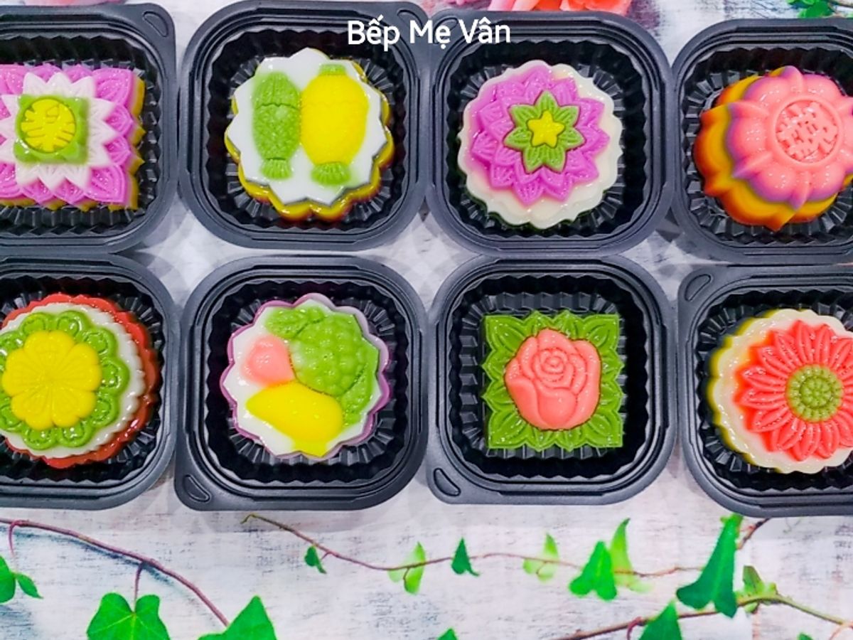 Bánh Trung Thu Rau Câu Nhân Flan