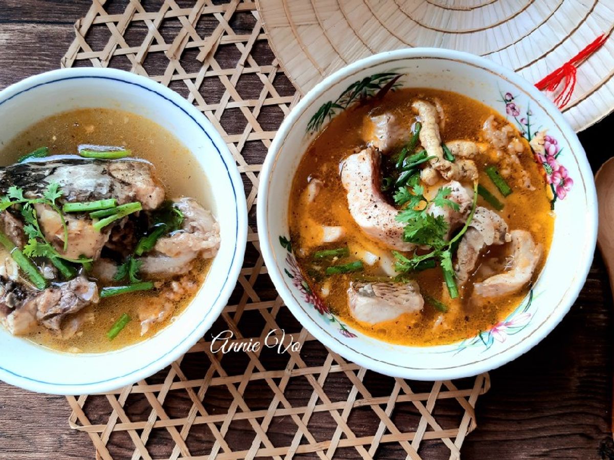 Bánh canh cá lóc Huế
