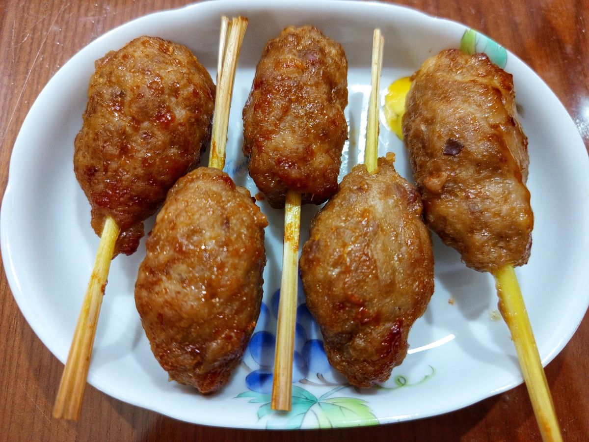 Thịt heo bọc sả