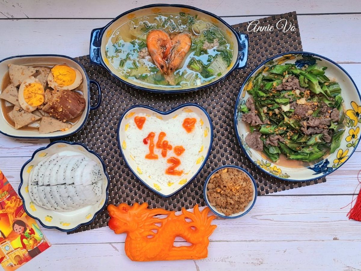 Cơm nhà bình thường cho ngày đặc biệt