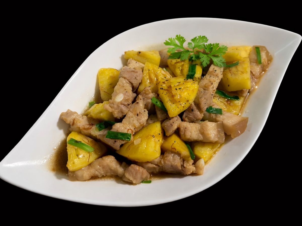 SP.1031 - Ba Rọi Heo Xào Dứa