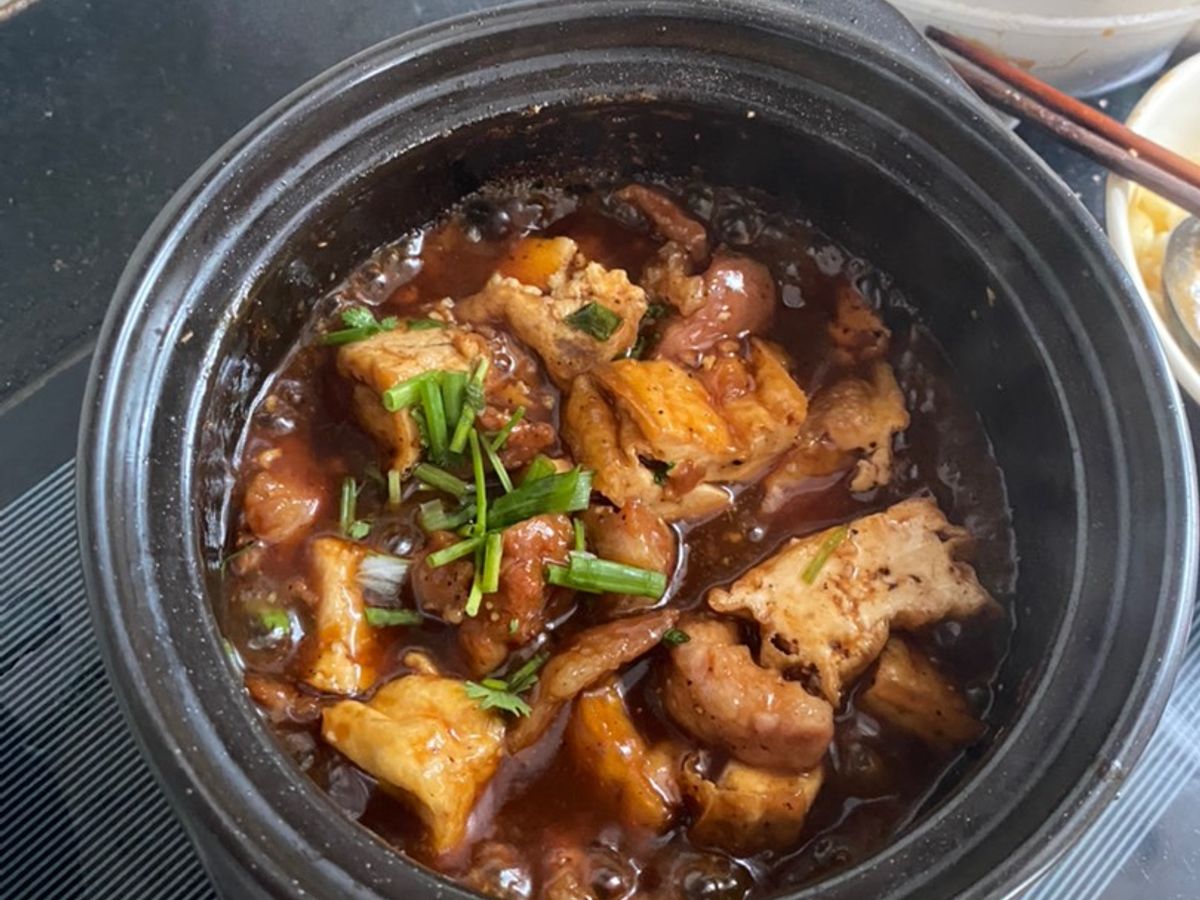 Thịt kho tiêu đơn giản