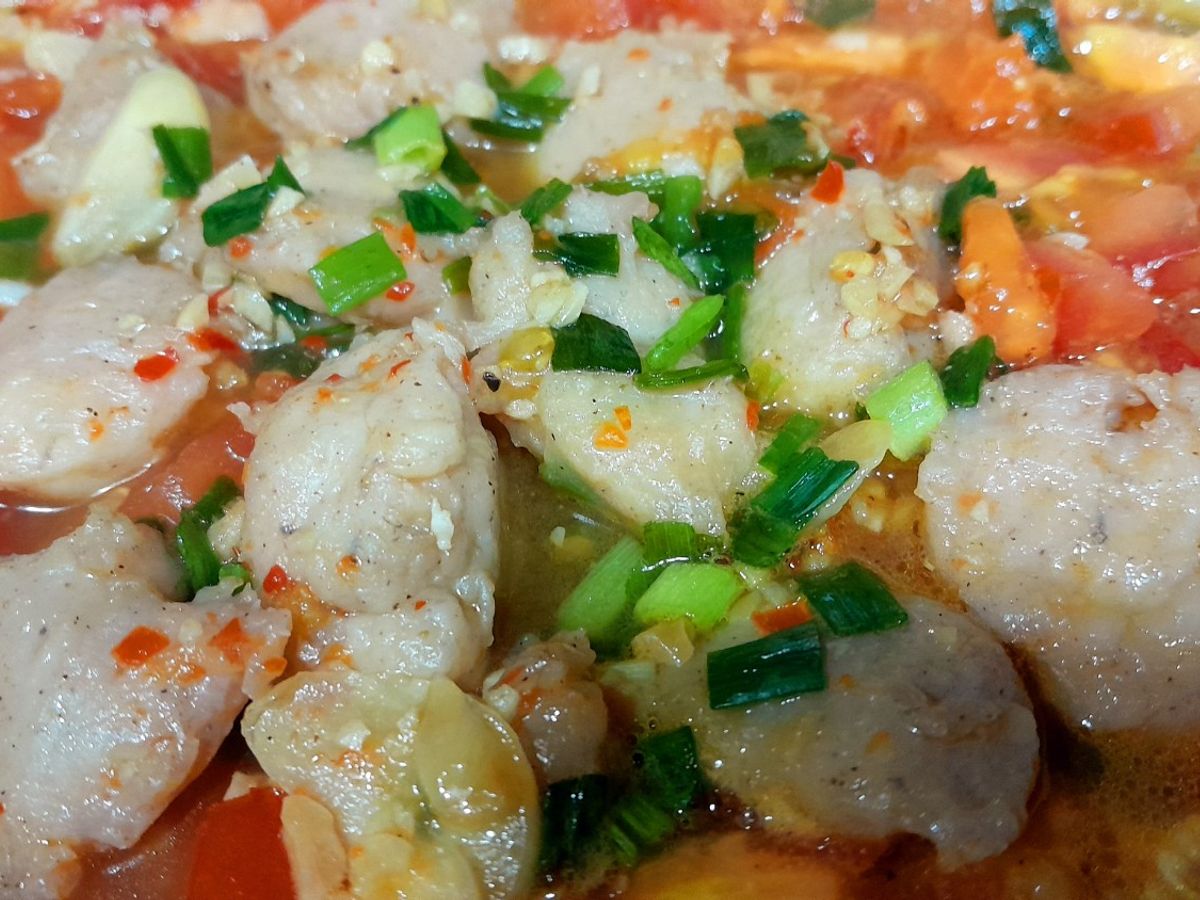 Cá thác lác sốt cà