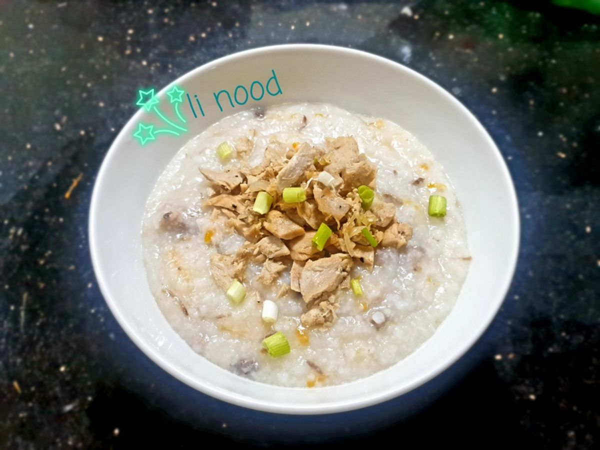 Cháo cá ngừ