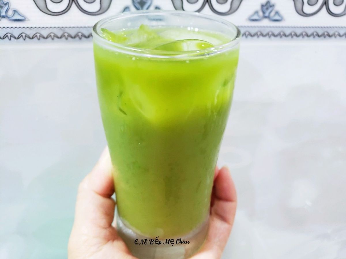 Rau má đậu xanh sữa đặc