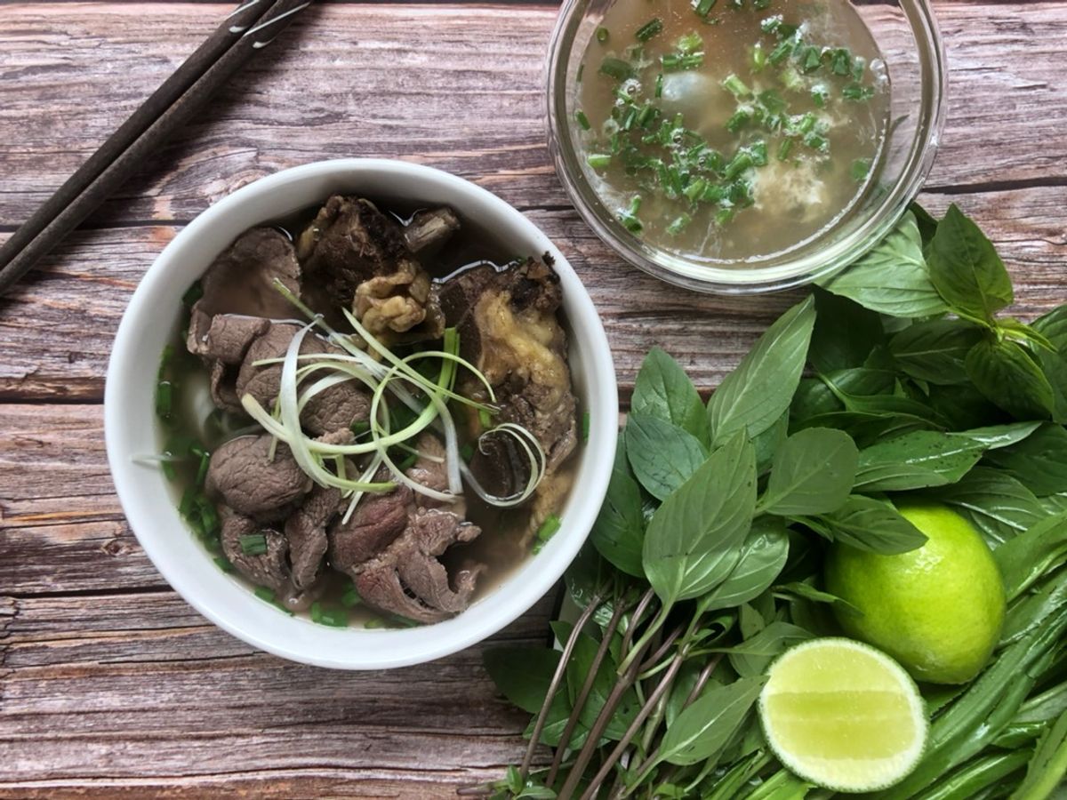 Phở bò (công thức ninh xương)