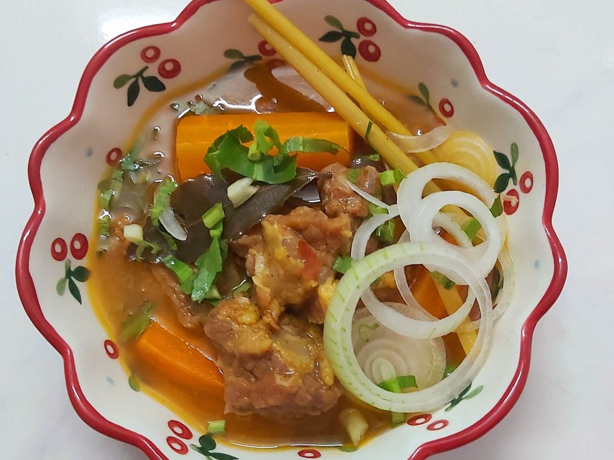 BÒ KHO (sốt bò kho của Barona)