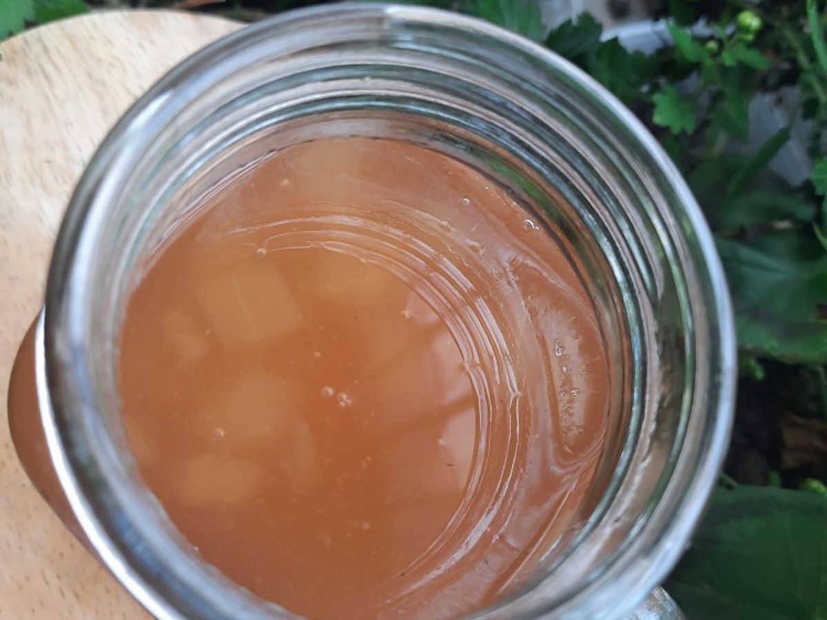 Nước rau câu rong chân vịt nha đam