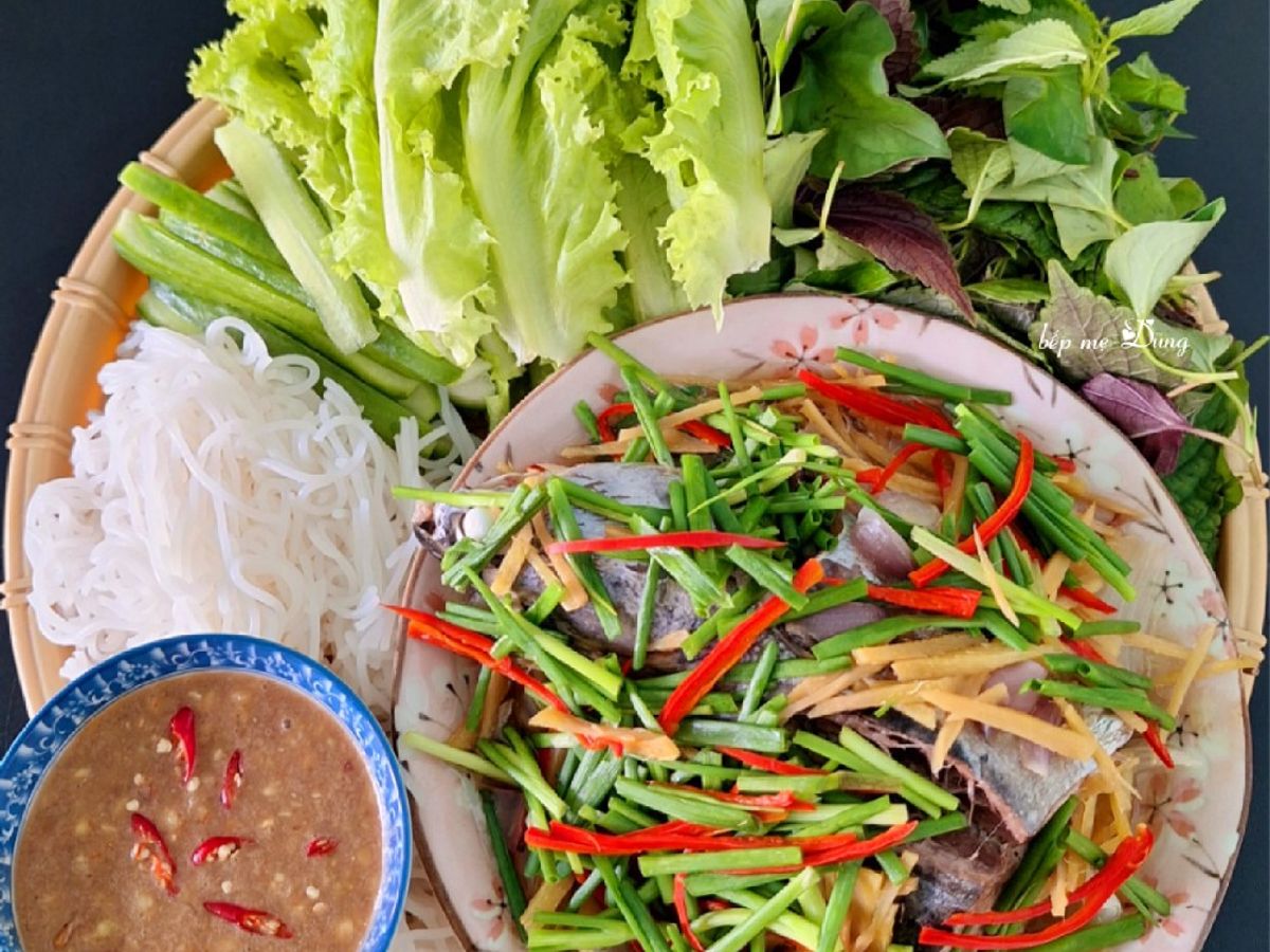 Cá ngừ hấp