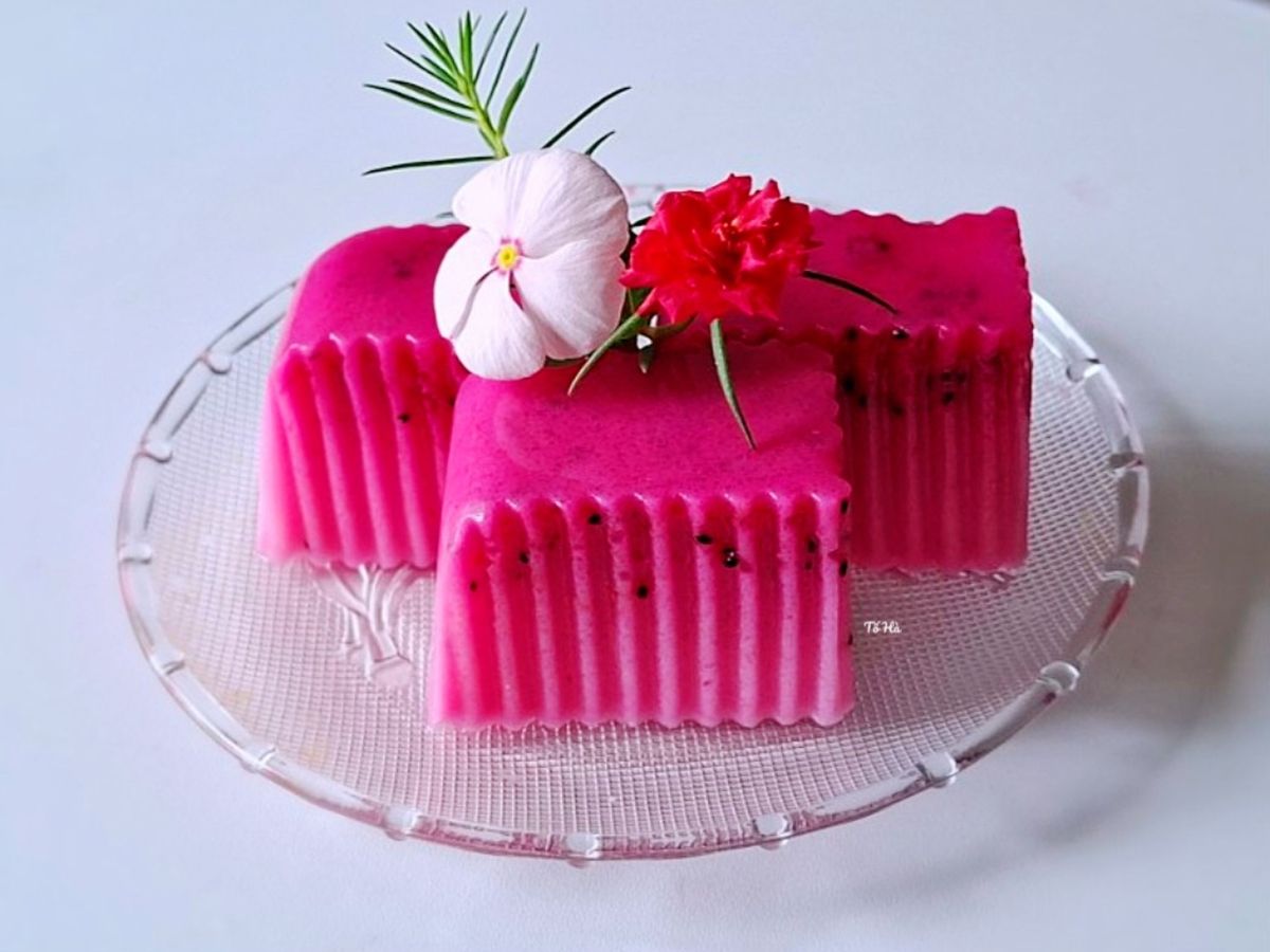 RAU CÂU sữa chua-thanh long đỏ