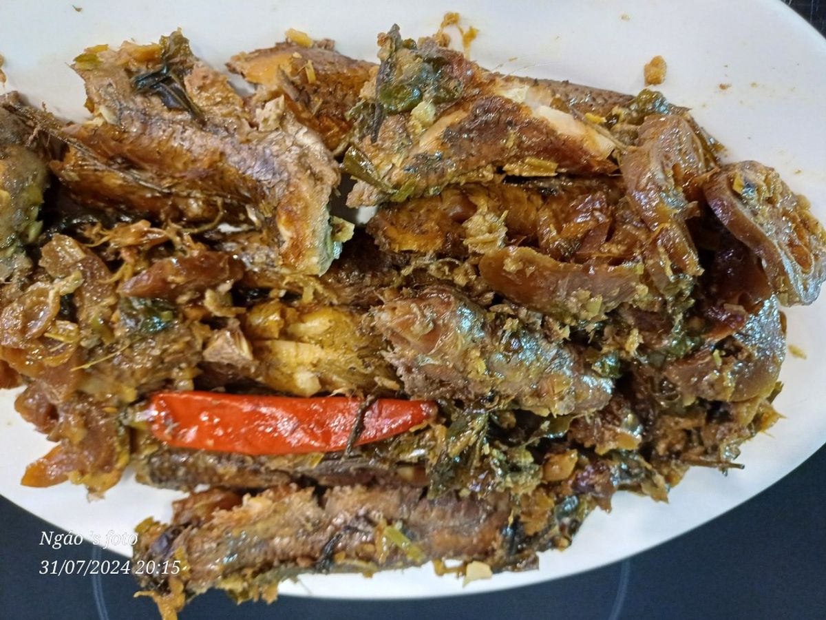 Cá mối kho chay