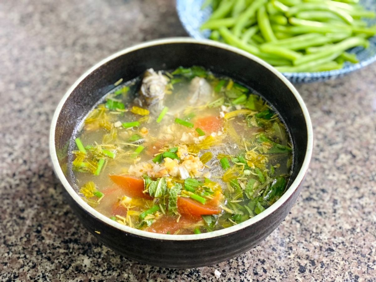 Canh Cá Dìa Nấu Lá Me