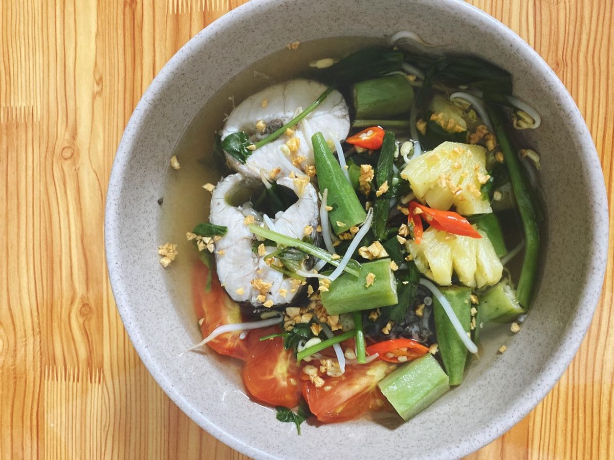 Canh chua cá lóc
