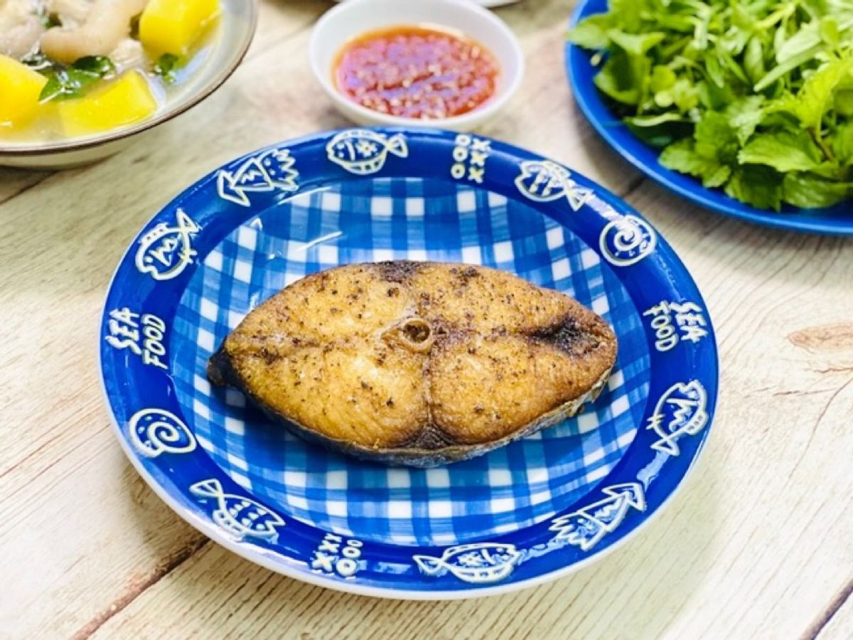 Cá Thu Chiên Muối Tiêu