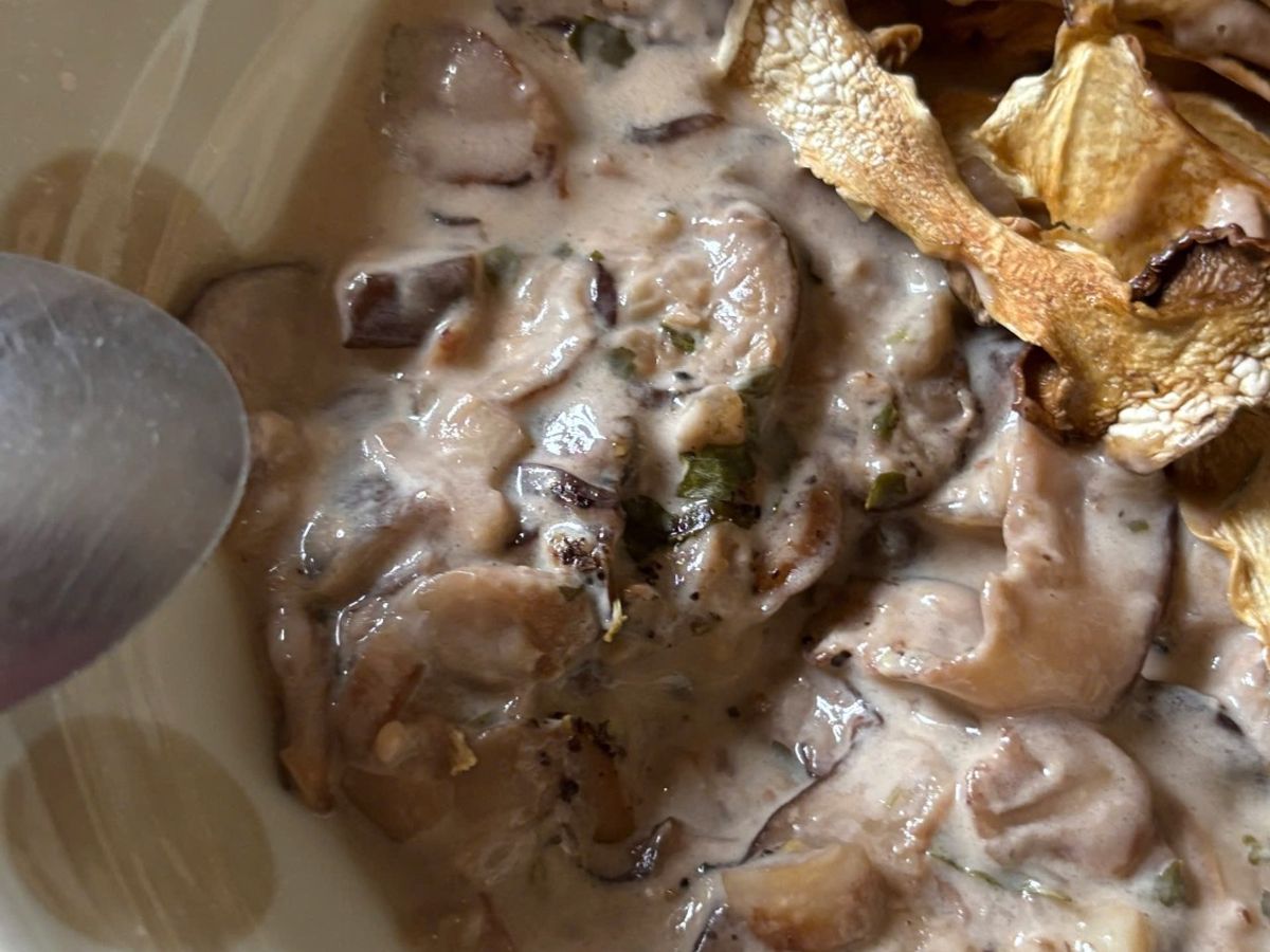 Súp kem nấm miso