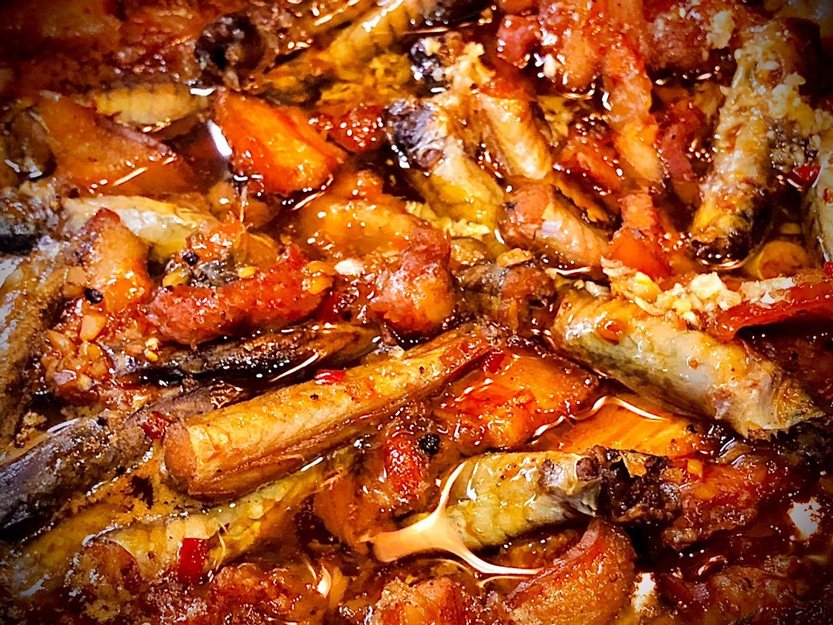 Cá Kèo Kho Thịt Ba Rọi