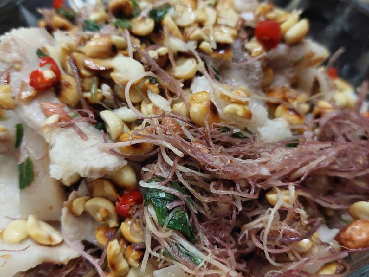 Nộm rong rau câu