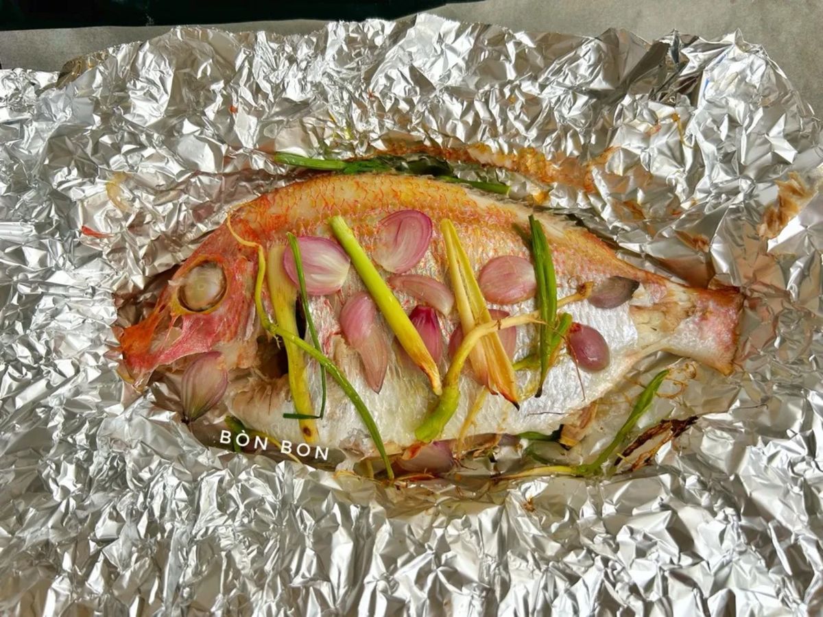 Cá Bánh Đường Nướng Sả