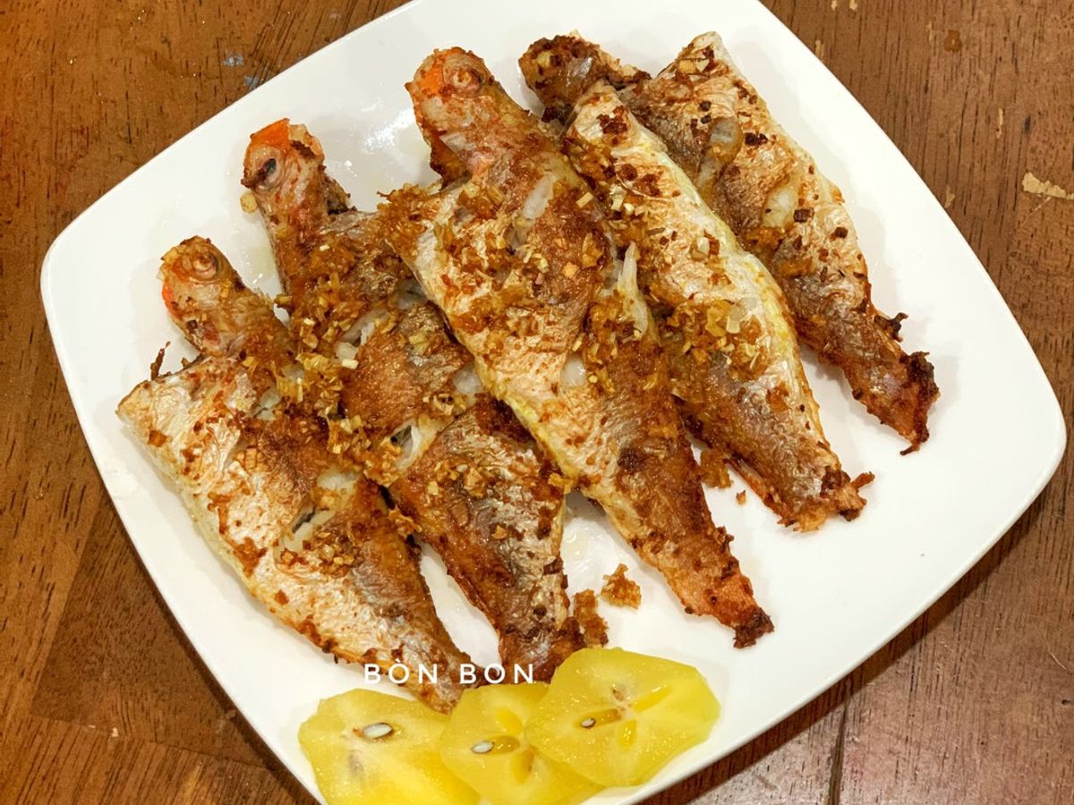 Cá Hồng Muối Sả Chiên