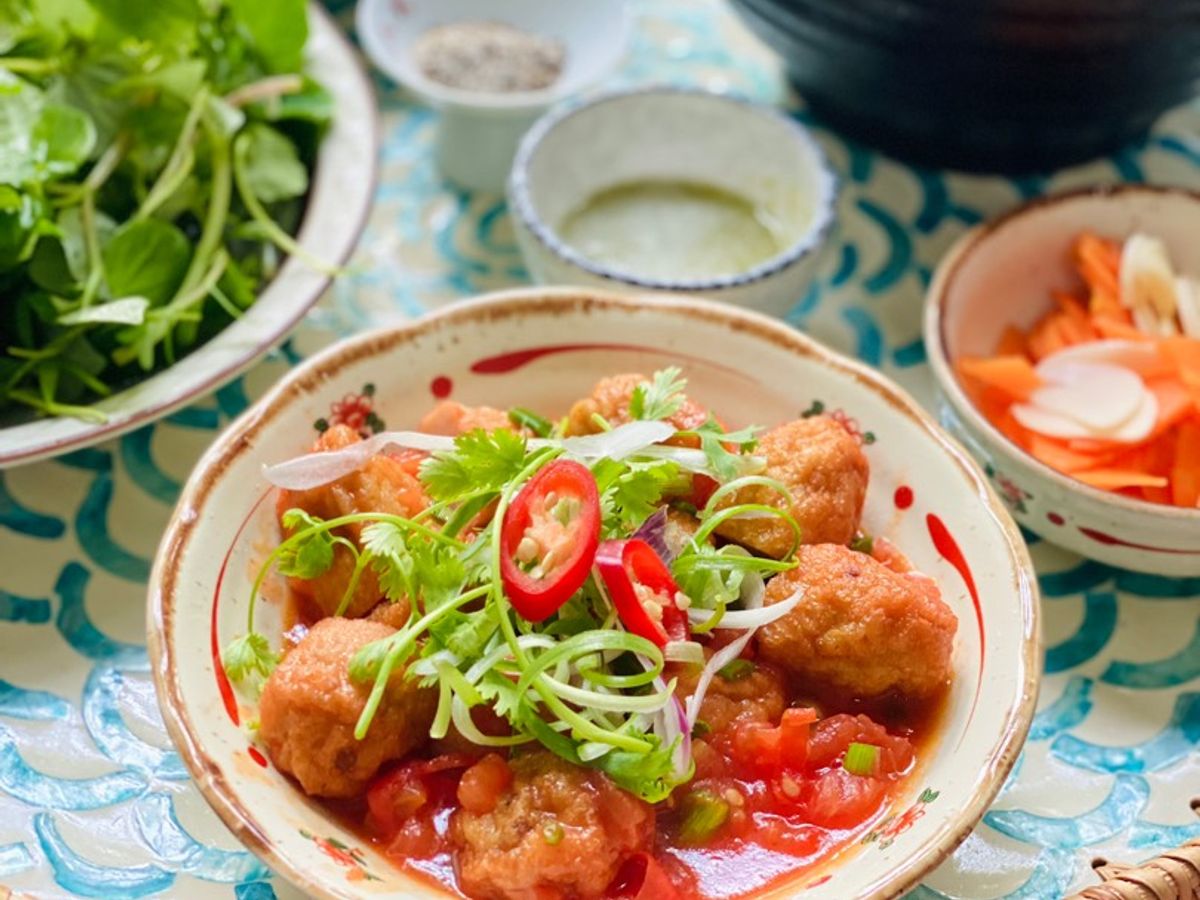 Chả Cá Xốt Cà Chua