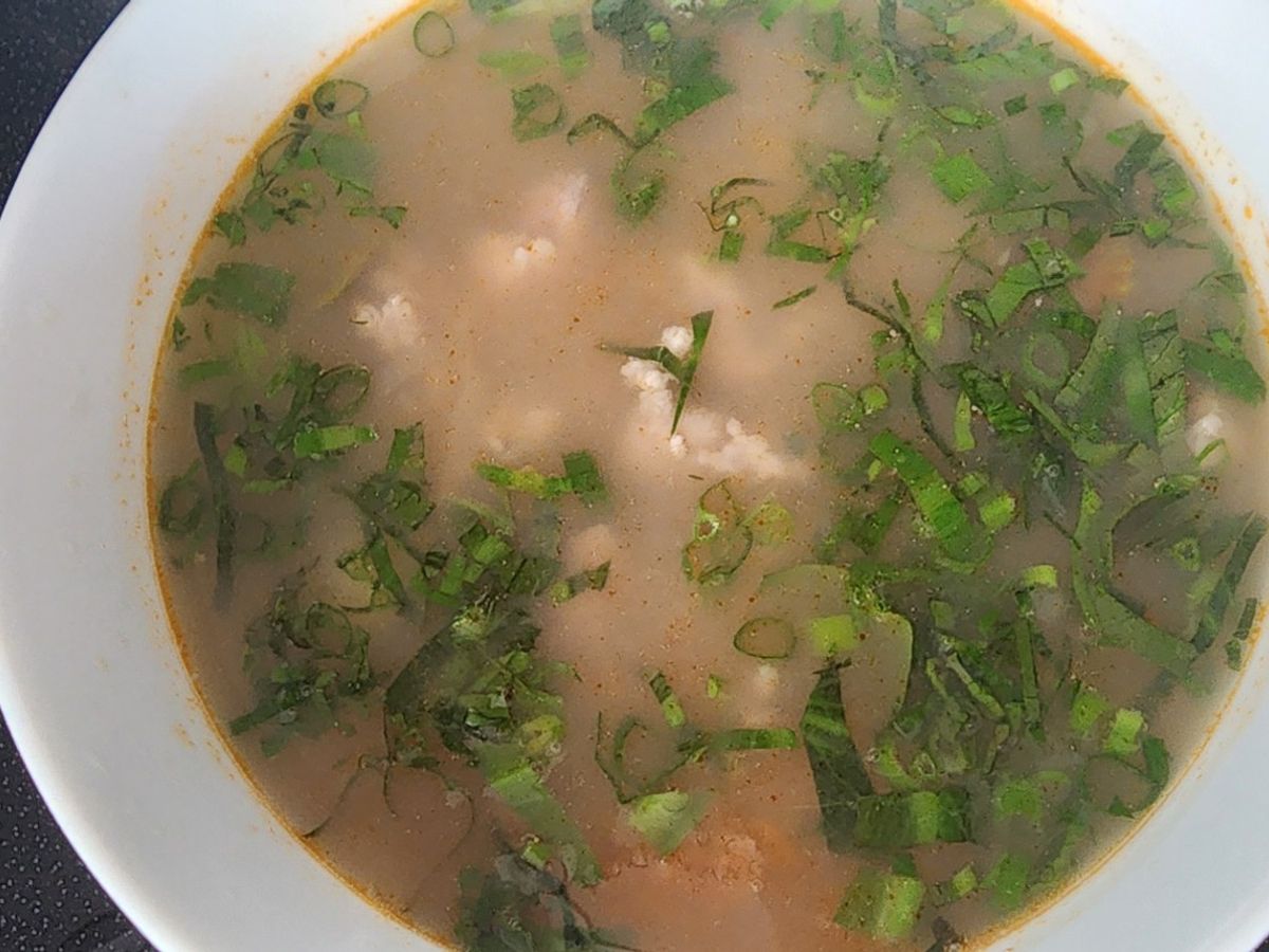 Thịt thăn thuôn sấu (canh chua sấu thịt thăn)