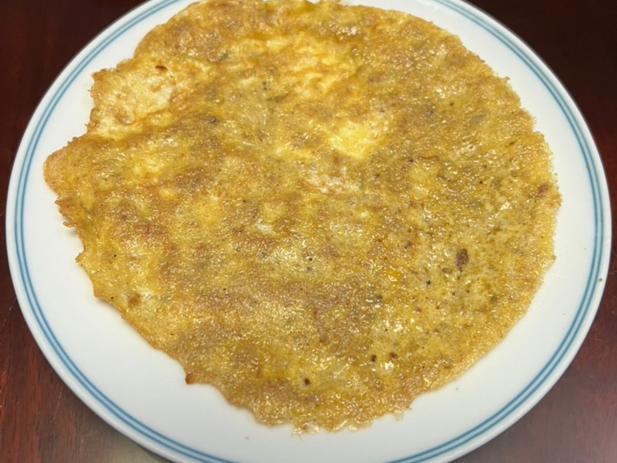 Trứng cá rán trứng