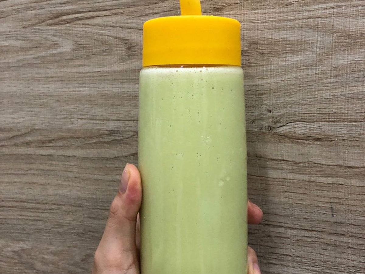 Sữa hạnh nhân bơ rau củ