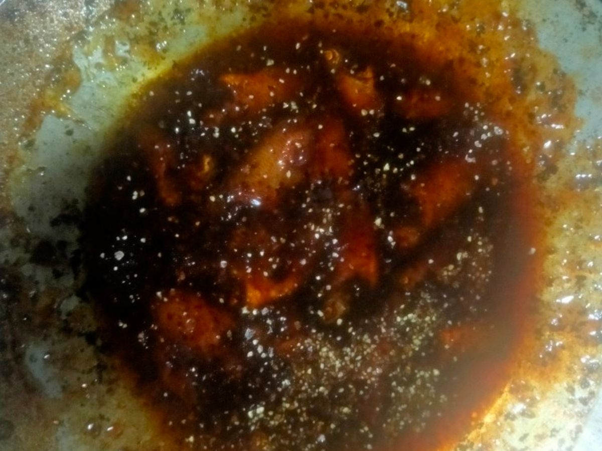 Cá rô đồng kho