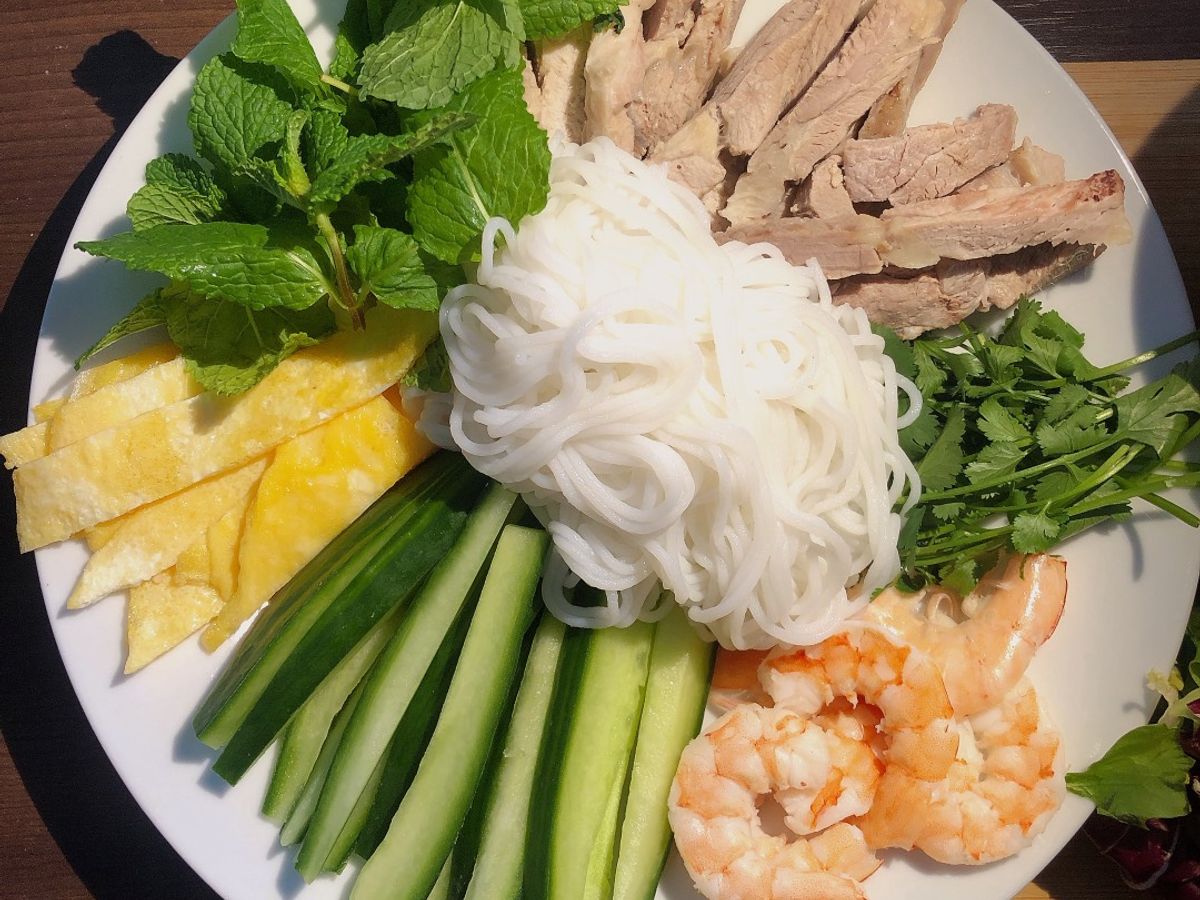 Sommerrolle: Cuộn tôm thịt