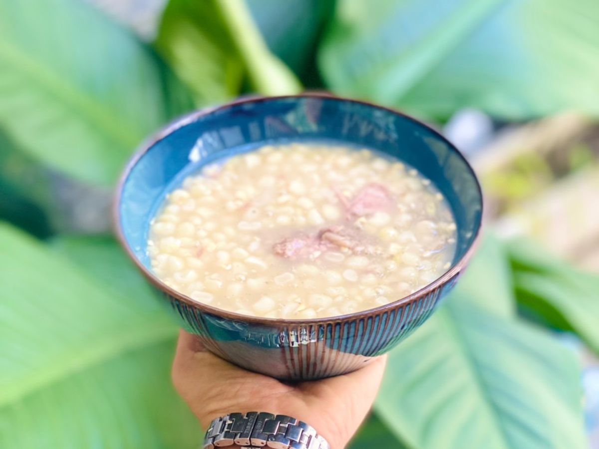 Bắp Nếp Hầm Sườn Heo