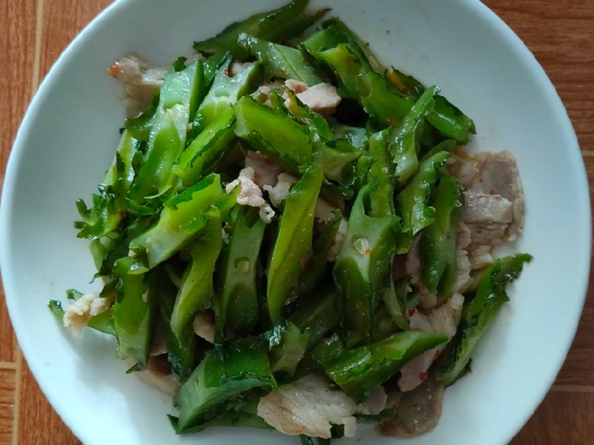 Đậu rồng xào thịt