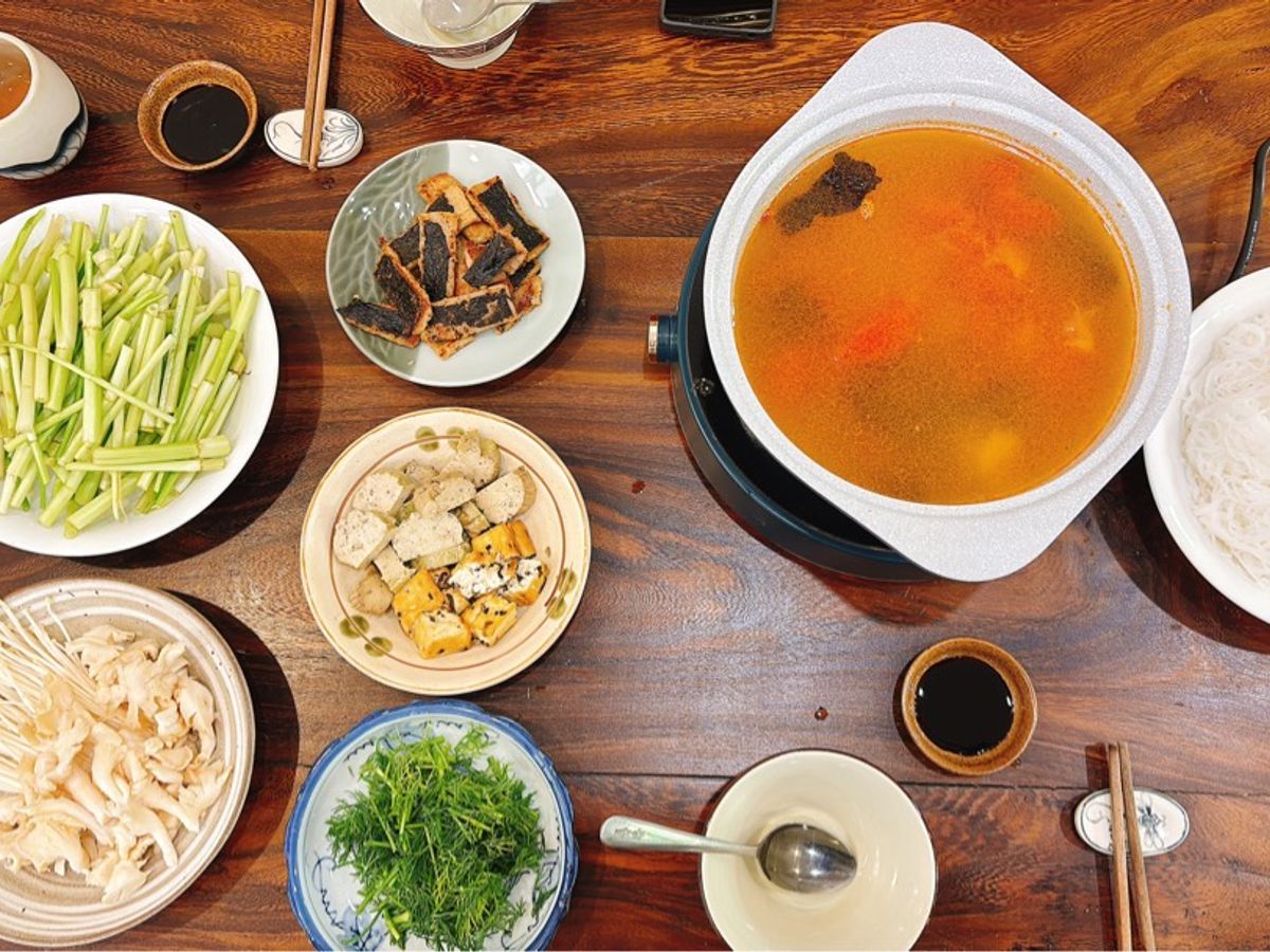 Lẩu cá chay