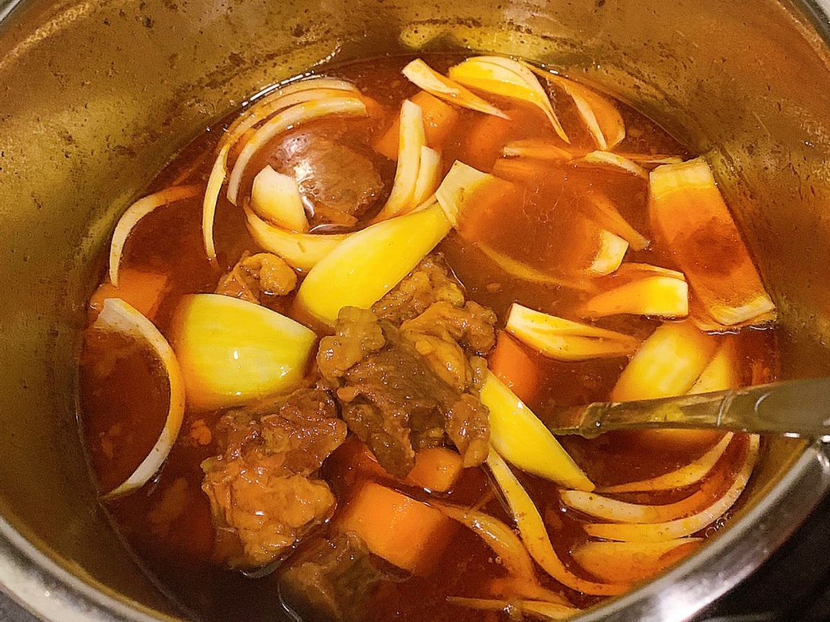 Bò kho (nồi instant pot)