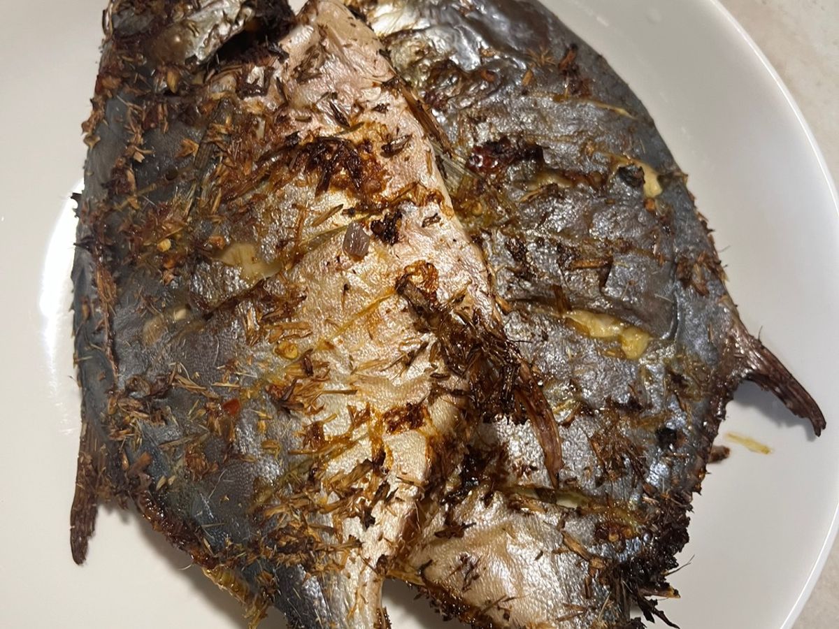 Cá chim chiên sả ớt nckd