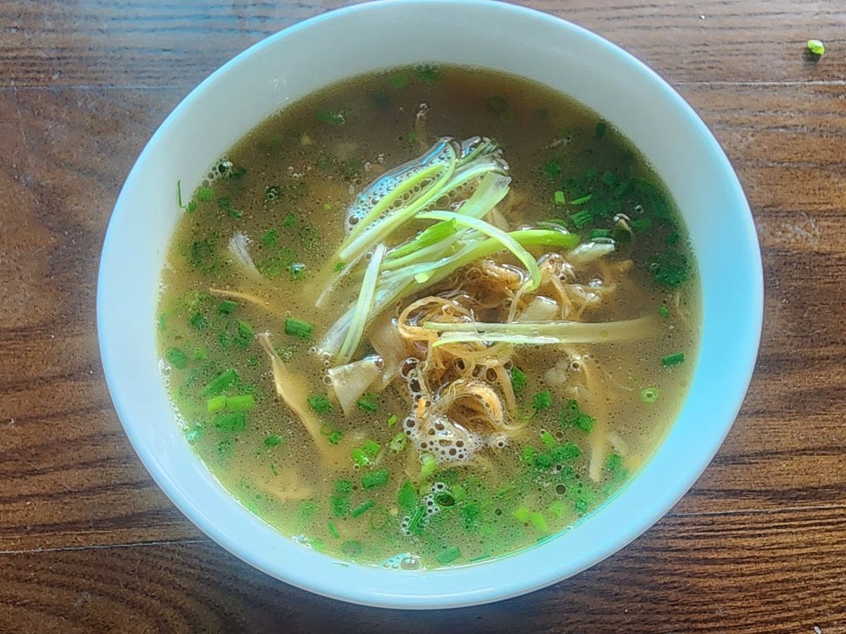 Canh măng mực