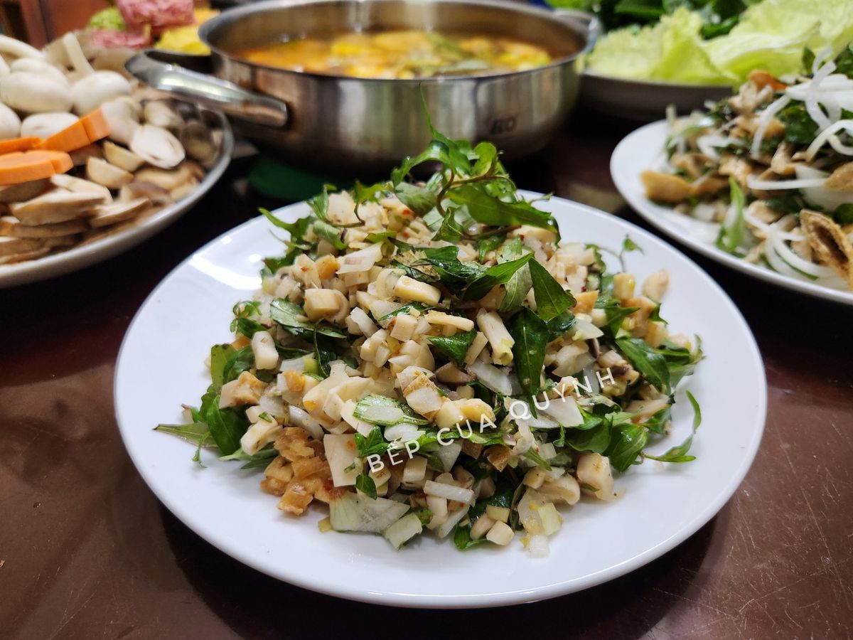 Nấm Đùi Gà Xào Sả Ớt