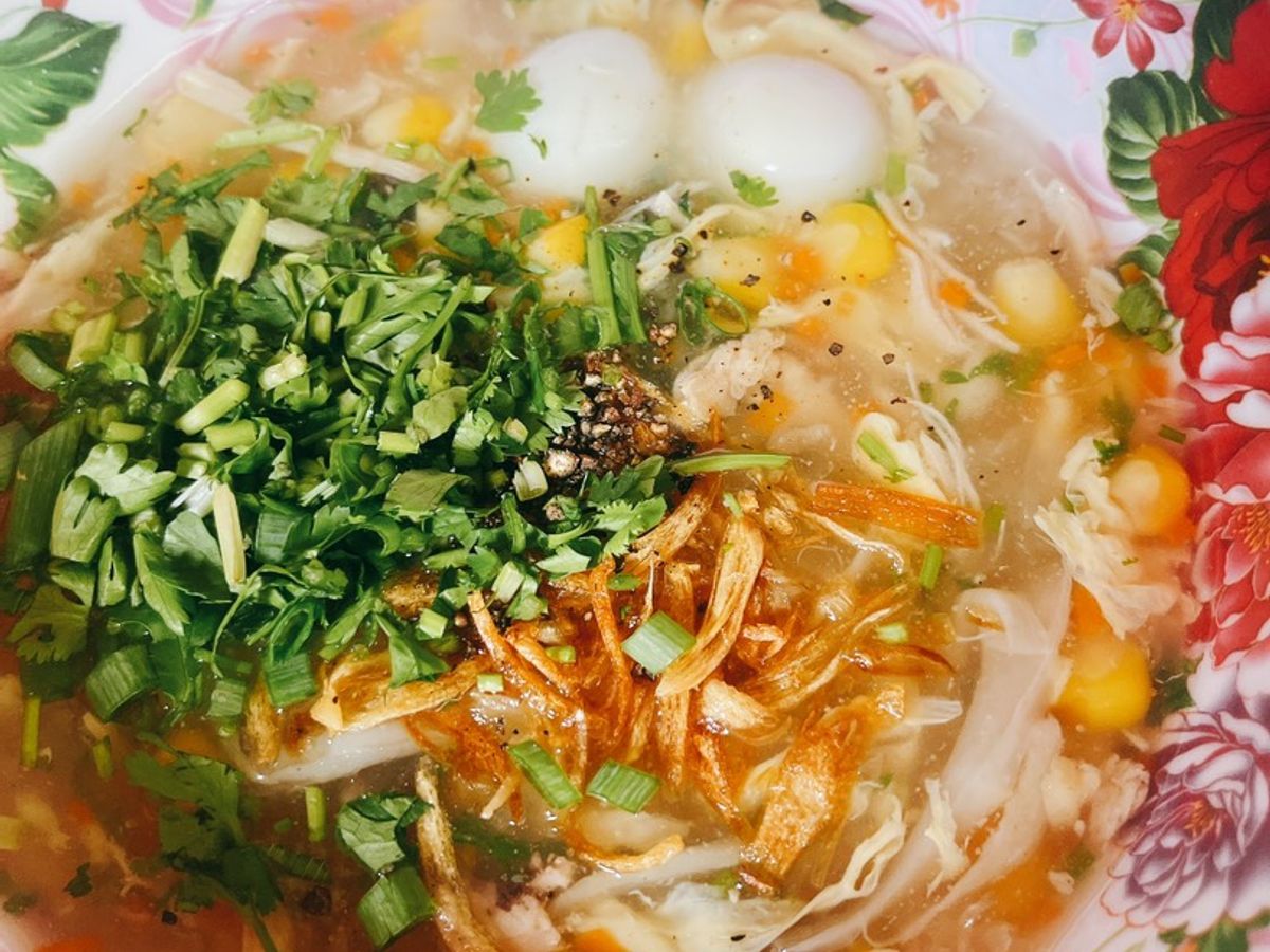 Súp cua trứng Bắc thảo