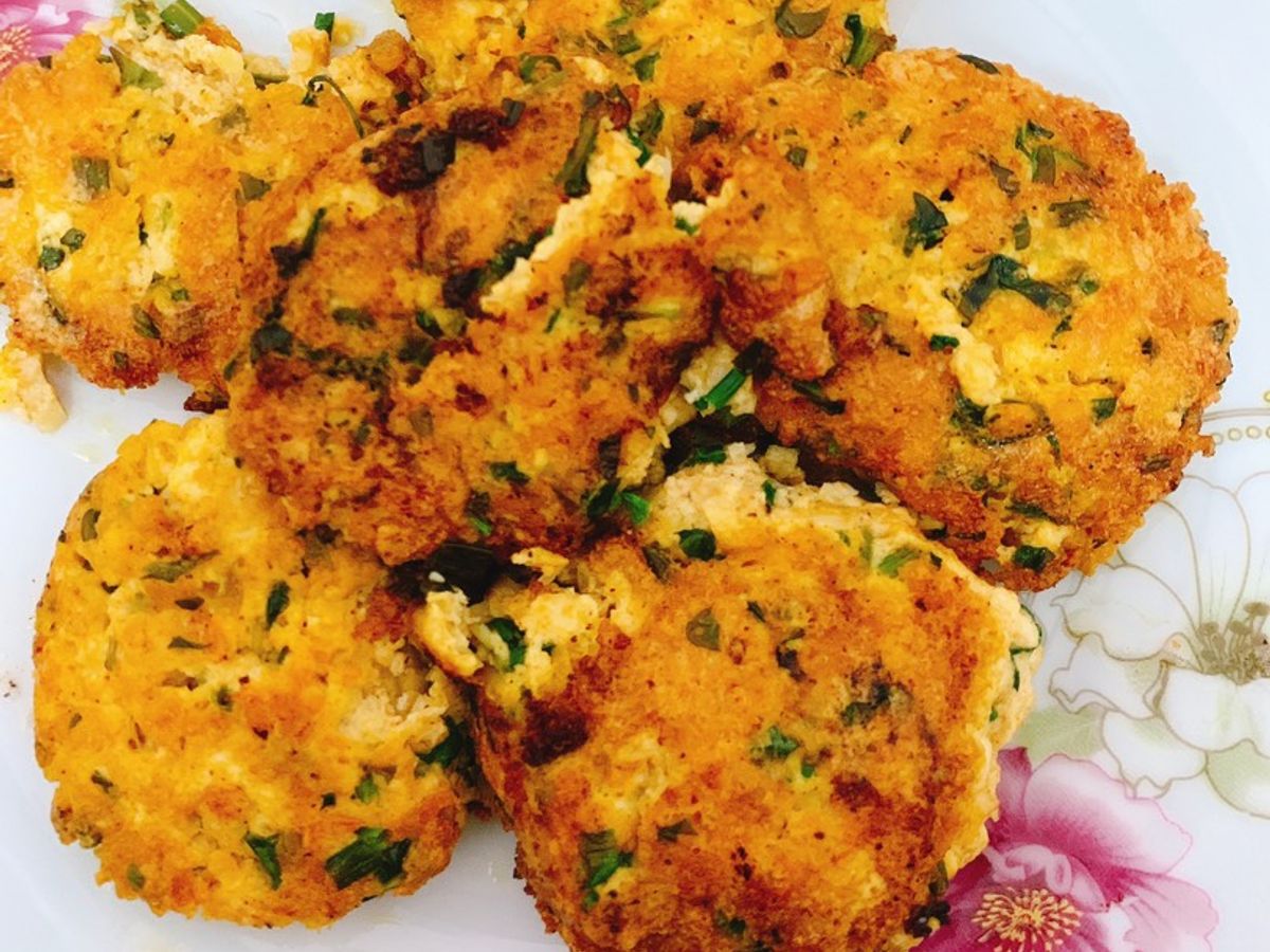 Món chay: Chả đậu hũ rau răm