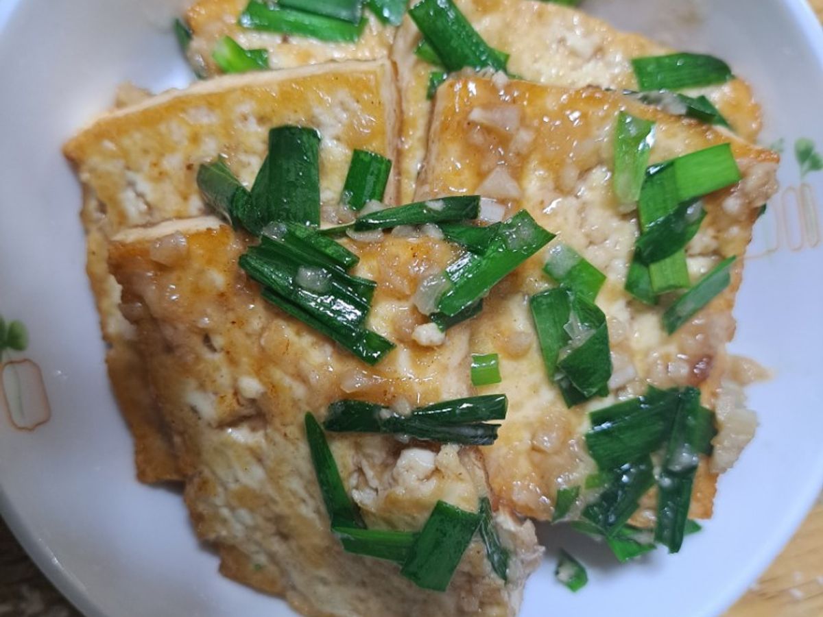 Đậu phụ rim